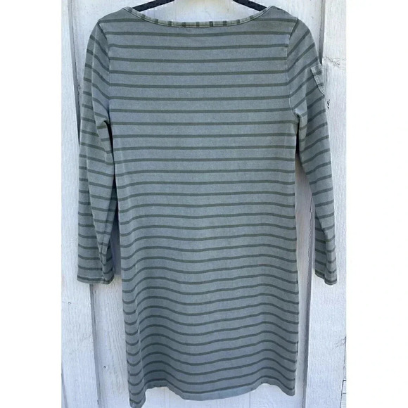 Vineyard Vines Women’s Garment-Dyed Striped Long-Sleeve Knit Dress Size XS - Picture 4 of 7